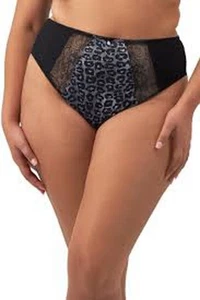 Bikini Elomi leopardato mutandine gamba alta nuovo senza etichette PLUS taglia 3XL stile 4118 - Foto 1 di 1