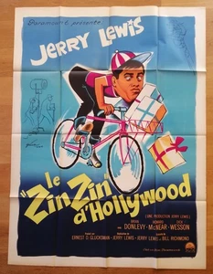 JERRY LEWIS ZIN ZIN D'HOLLYWOOD affiche cinema originale 160x120 - Imagen 1 de 1