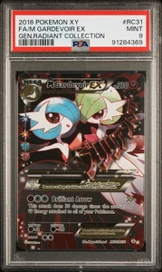 PSA 9 M Gardevoir EX Generations Radiant Collection MINT Graded Pokemon Card - Picture 1 of 3