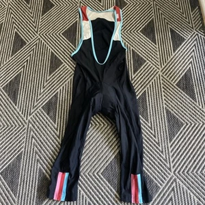 Rapha 3/4 Cycling Bib Shorts, Black, Size Medium, Made in Italy - Picture 1 of 14