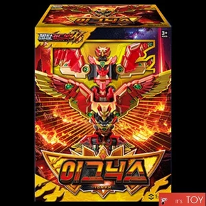 Metal Cardbot W IGNIX Red Phoenix Transforming Robot Grand