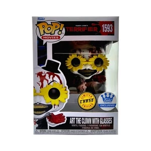 Terrifier Art the Clown with Glasses Chase Funko Exc Funko Pop #1593 w Protector - Bild 1 von 6