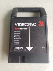 Philips Videopac 31 - Musiker Spiel. Nur Patrone.G7000. Frankreich 1981. Vintage - Bild 1 von 3