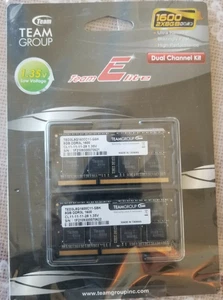 TeamGroup Elite Laptop DDR3 RAM Memory (16GB, 8GB x 2, TED3L8G1600C11-SBK) - Picture 1 of 1