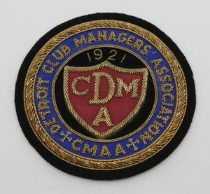 Vintage Bullion Patch CMAA Detroit Club Managers Association of America - Bild 1 von 11