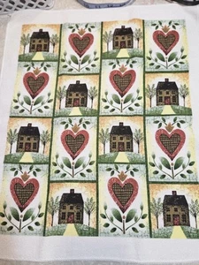 Vtg Hearts And Home 5 Pcs Kitchen Towel And Pot Holders Set Cottage Core - Picture 1 of 6
