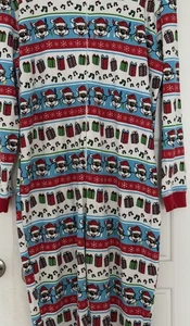 Buc-ees One Piece Womens 3X Christmas Holiday Thermal Pajamas Lounge Wear NEW - Picture 1 of 11