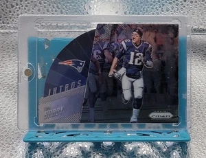 2015 Panini Prizm Intros Die Cut Patriots Tom Brady I5 - Picture 1 of 2