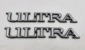 1997-2005 Buick Park Avenue Ultra Quarter Panel Side Emblem Badge Logo OEM Pair - Bild 1 von 2