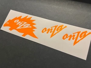 Onza Bikes BMX Retro LOGO Vinyl Die Cut Sticker Decal Top Quality MTB DH VAN - Picture 1 of 28