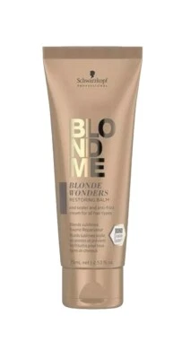 Bálsamo restaurador Schwarzkopf BlondMe Blonde Wonders, 2,53 oz Foto 1 de 2