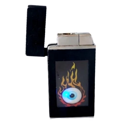 Choppers винтажная зажигалка любовь ездить свет вверх глаз пламя редкая - Изображение 1 из 4