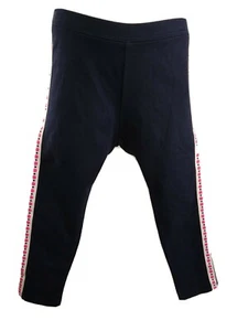 OshKosh Girls Navy Leggings with Side Stipe Size 4T Retails $18.00 (424) - Picture 1 of 9
