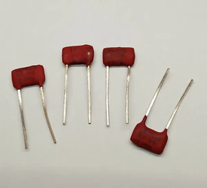 4 Stk. Lemco Silver Mica Kondensator 27pF / 10% / 500V Lemco - Bild 1 von 1