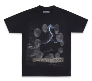 Travis Scott Europe Tour Utopia Black Tee Size Large L - Picture 1 of 2