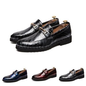 New Mens Slip On Shiny Leather Pointy Toe Dress Nightclub Oxfords Wedding Shoes