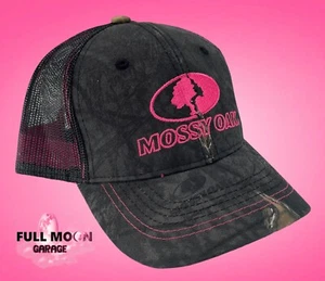 Nuevo Mossy Oak Camuflado Mujer Correa Camionero Gorra Sombrero - Imagen 1 de 4