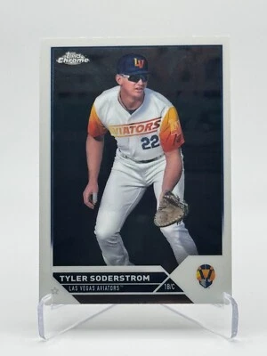 2023 Topps Pro Debut Chrome #PDC-28 TYLER SODERSTROM - Image 1 of 2