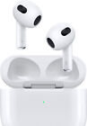 Pic of Apple - Geek Squad Certified Refurbished AirPods (3rd Generation) With Lightn... For Sale