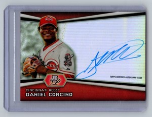 2012 Bowman Platinum Prospect Autographs #AP-DC Daniel Corcino