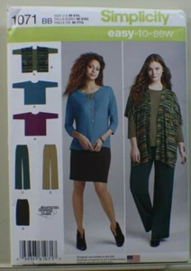 Simplicity Pattern 1071 size M-XXL - Picture 1 of 2