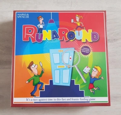 MARKS & SPENCER - RUNAROUND ELECTRONIC BOARD GAME - FINDING ITEMS FAMILY FUN - Image 1 of 4
