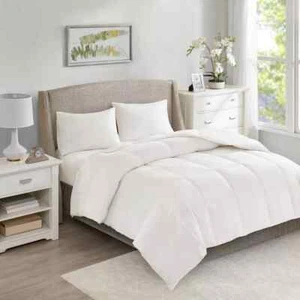 Comfort Classics All Season Exra Long 100% Cotton Cover Down Comforter, King - Picture 1 of 3