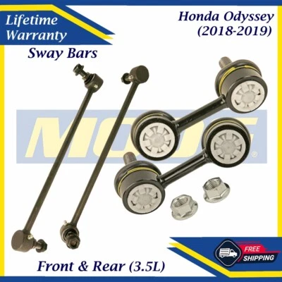 Barras estabilizadoras delanteras y traseras MOOG OEM para Honda Odyssey 2018-2019 garantía de por vida Foto 1 de 4