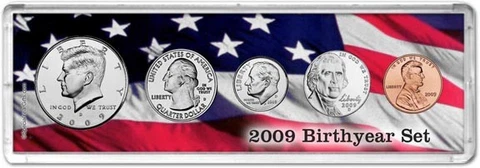 Birth Year Coin Gift Set, 2009 Cover