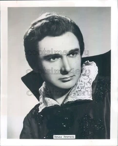 1970 Press Photo Opera Singer Bruno Prevedi - Picture 1 of 2