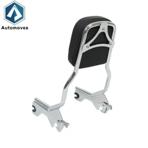 Upright Sissy Bar Backrest Fit For Softail Sport Glide Low Rider 2018-23 2020 21 - Imagen 1 de 10