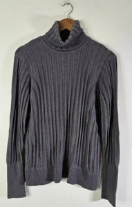 Simply Vera Wang Women's Turtleneck Long Sleeve Sweater Gray Size Xl - Picture 1 of 9