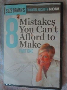 Suze Orman’s Financial Security Now: 8 Mistakes You Can't Afford to Make DVD Set - Picture 1 of 4