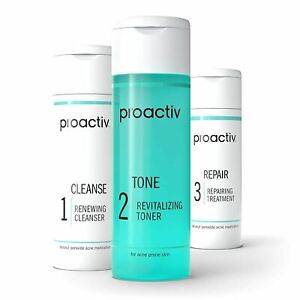 Proactiv Original ~ 3 Step Acne Treatment System ~ Full 90 Day Skincare Set