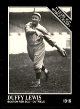 1991 Conlon Collection TSN #146 Duffy Lewis Excellent