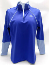 THE NORTH FACE BLUE'ISH PURPLE 1/4 ZIP PULLOVER ~ WOMENS SIZE LARGE ~ EUC