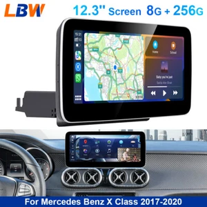 12.3'' Android Car GPS Fit For Mercedes Benz X Class 2017-20 Video Player 8+256G - Picture 1 of 12