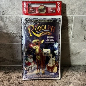 Rudolph the Red-Nosed Reindeer Movie VHS Bonus Watch New Sealed Christmas - Picture 1 of 7