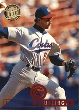 1995 Ultra Gold Medallion Chicago Cubs Baseball Card #357 Jim Bullinger