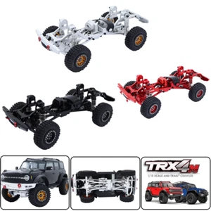 Metal Chassis Frame Kit For 1/18RC Crawler Traxxas TRX4M Bronco Defender Upgrad - Picture 1 of 29