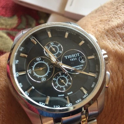 TISSOT  Automatic Chronograph T035627 A  Men's Watch Outstanding Timepiece Mint - Image 1 of 4