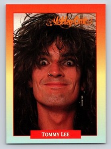 #19 Tommy Lee - Motley Crue - 1991 Brockum Rock Cards (NRMT-MT)