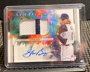 Shane Baz 2022 Origins Rookie Jersey Auto (RC) #18/25 - Rays - Bild 1 von 2