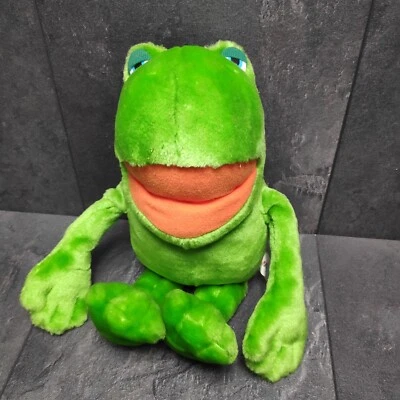 Janosch Frosch Plüsch Schmidt 42024 Kuscheltier Plüschtier 1997 Vintage Ca. 35cm - Bild 1 von 4