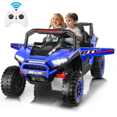 Coche UTV para niños de 12 V para niños coche eléctrico juguetes todoterreno de 4 ruedas con control remoto Foto 1 de 4