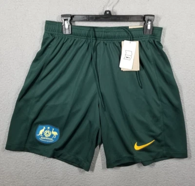 Pantalones Cortos de Fútbol Nike Australia 2023 Hombres Grandes Matilda’s Stadium Home Dri-FIT Foto 1 de 4