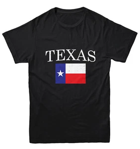Texas With Flag - Texan Pride Lone Star United States Youth T-Shirt - Picture 1 of 20