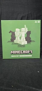MINECRAFT Overworld Heroes Vs Hostile Mobs Chess Set - Picture 1 of 5