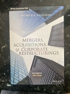 Wiley Corporate F&a Ser.: Mergers, Acquisitions, & Corporate Restructurings... - Picture 1 of 3