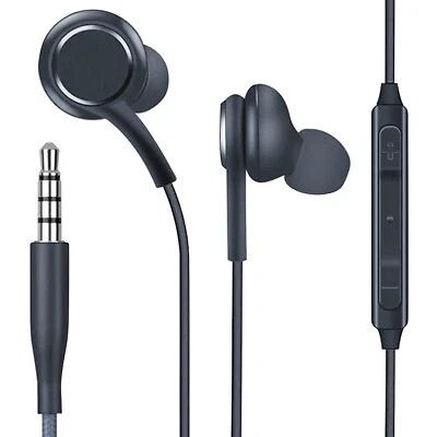 3.5mm Wired Earbuds Earphones In Ear Headphones With Microphone For Phone & PC - Image 1 of 4